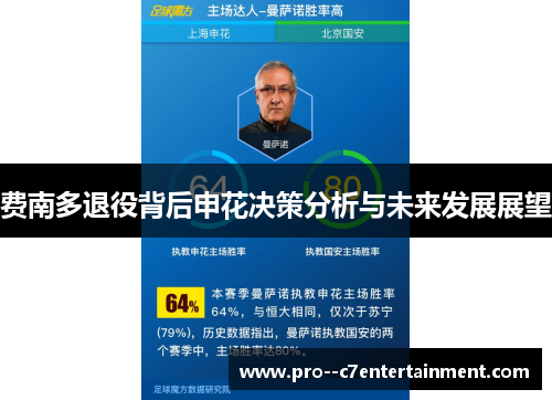 费南多退役背后申花决策分析与未来发展展望