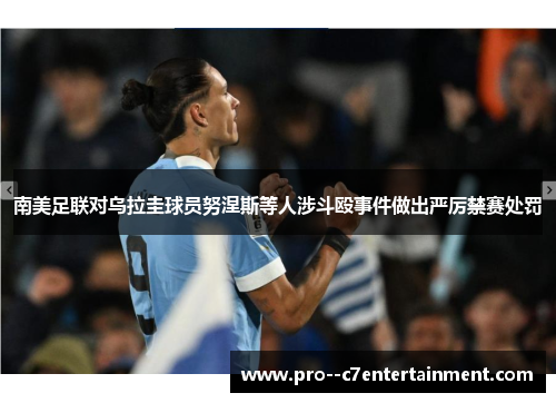 南美足联对乌拉圭球员努涅斯等人涉斗殴事件做出严厉禁赛处罚